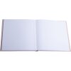 Exacompta 16357E Fotoalbum 30 weiße Seiten Skandi Nude