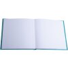 Exacompta 16358E Fotoalbum 30 weiße Seiten Skandi Türkis