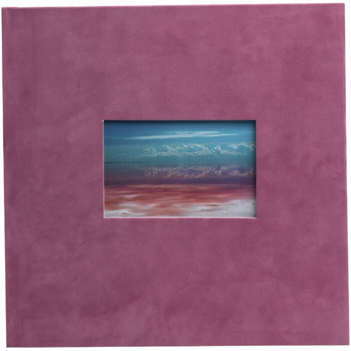 Exacompta 16359E Fotoalbum 30 weiße Seiten Skandi Altrosa