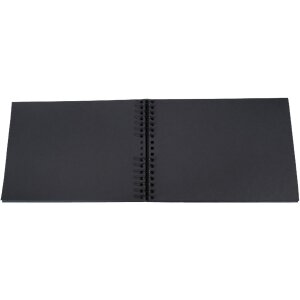 Exacompta 16452E Spiralalbum 50 Seiten schwarz 32x22cm LIFE Blau