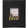 Exacompta 16506E Fotoalbum 60 Seiten schwarz 29x32cm - Love
