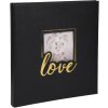 Exacompta 16506E Fotoalbum 60 Seiten schwarz 29x32cm - Love