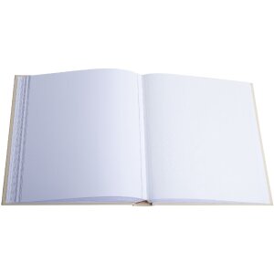 Exacompta 16733E Fotoalbum 60 weiße Seiten Ringflower Latte