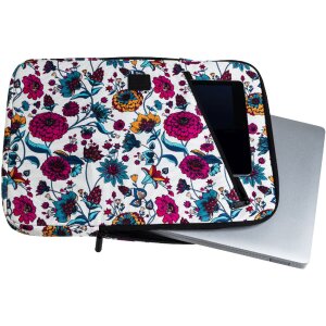 Exacompta 17214E Laptoptasche Sleeve 13-14 Paisley rPET wasserabweisend
