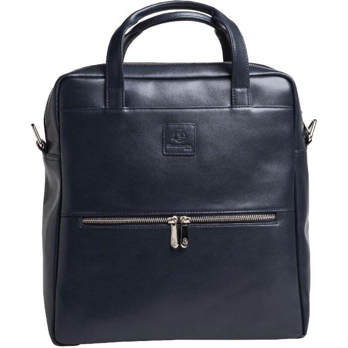 Exacompta 17237E Laptoprucksack Lady Exactive Leder 33x35x16 cm Marineblau