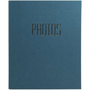 Exacompta 17603E Fotoalbum Ringmechanik 60 schwarze...