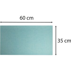 Exacompta 29122E Schreibunterlage 35x60 cm PU zweifarbig Tropisch Blaugrün