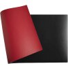 Exacompta 29141E Schreibunterlage 40x80 cm PU zweifarbig Schwarz Rot