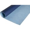 Exacompta 29164E Schreibunterlage 43x90 cm PU zweifarbig Marineblau Himmelblau