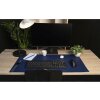 Exacompta 29164E Schreibunterlage 43x90 cm PU zweifarbig Marineblau Himmelblau