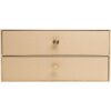 Box 2 Schubladen OfficeByMe Beige