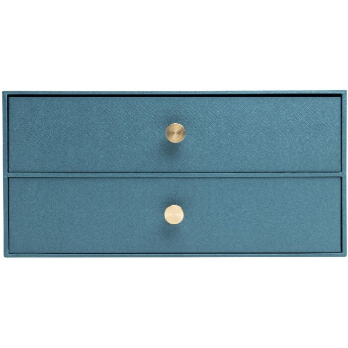 Exacompta Box 2 Schubladen OfficeByMe Blau