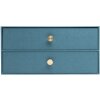 Exacompta Box 2 Schubladen OfficeByMe Blau