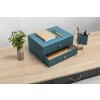 Exacompta Box 2 Schubladen OfficeByMe Blau