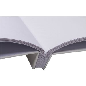 Exacompta 60232E Альбом на винтах 40 белых страниц Ringflower Design White