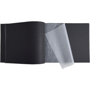 Exacompta 60248E Schraubenalbum 40 Seiten schwarz 37x29cm Art schwarz