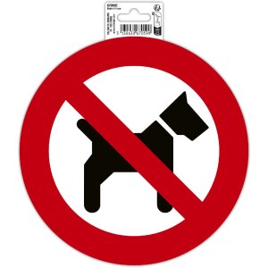 Exacompta 67059E Hinweisschild Hunde verboten...