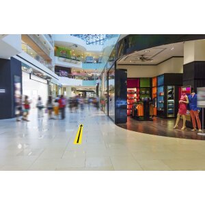 Exacompta 67115E Bodenmarkierung rutschfest PVC Pfeil...