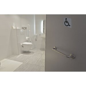 Самоклеящийся знак Exacompta Безбарьерный доступ 7,5x7,5 см