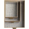Exacompta 79602E Set mit 3 Aufbewahrungsboxen Office by me Beige