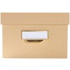 Exacompta 79602E Set mit 3 Aufbewahrungsboxen Office by me Beige