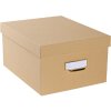 Exacompta 79602E Set mit 3 Aufbewahrungsboxen Office by me Beige