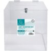 Exacompta 89158D Urne Acryl abschließbar 25 x 25 cm transparent mit Deckel