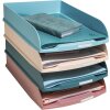 Exacompta 111606SETD Set mit 4 Briefablagen Skandi Farben sortiert