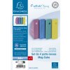 Exacompta Set mit 4 Stehsammlern MAG-CUBE Forever Young Farben sortiert