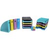 Exacompta Set mit 4 Stehsammlern MAG-CUBE Forever Young Farben sortiert
