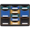 Exacompta Multi Schubladenbox 11 Schubladen Neo Deco Farben sortiert