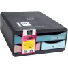 Exacompta Schubladenbox 3 Schubladen Small Box Skandi Farben sortiert