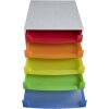 221098D Schubladenbox THE BOX 5 offene Schubladen Linicolor Regenbogen