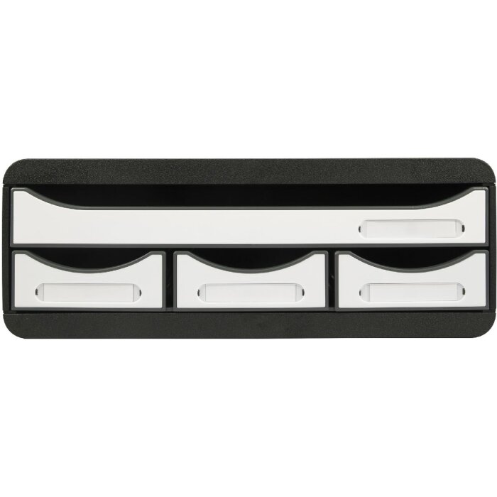 TOOLBOX 3197213D Ablagemodul 4 Schubladen Weiß Glossy