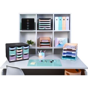 Durable 3094296D Schubladenbox Big Box Plus 5 Fächer Aquarellfarben