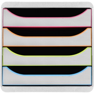 Exacompta 310913D Schubladenbox Big Box Plus 4...