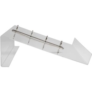 Exacompta 81458D Tisch-Lesepult A3 mit Ringmechanik Kristall