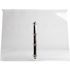 Exacompta 81458D Tisch-Lesepult A3 mit Ringmechanik Kristall