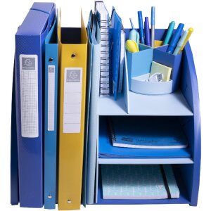 Exacompta 394202D Desktop Organizer Bee Blue Marineblau Hellblau