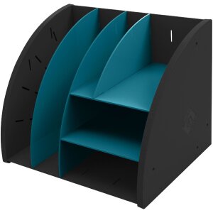 Exacompta 394505D Desktop-Organizer Neo Deco Schwarz...