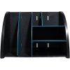 Exacompta 394505D Desktop-Organizer Neo Deco Schwarz Blaugrün