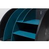 Exacompta 394505D Desktop-Organizer Neo Deco Schwarz Blaugrün