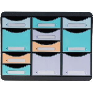 Exacompta 3132796D Schubladenbox STORE BOX MULTI 11...