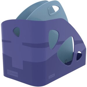 Exacompta 3500383D FLEX BOX Bee Blue Marineblau Hellblau