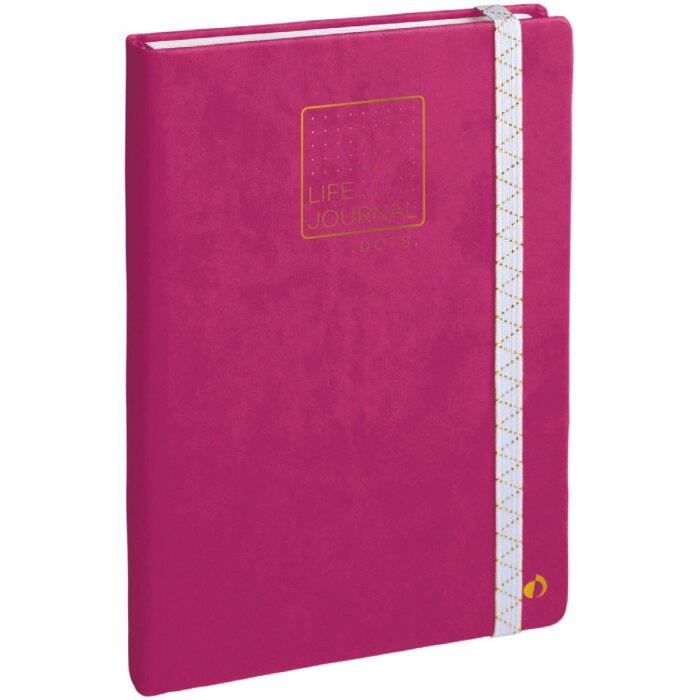 Quo Vadis Life Journal Bullet Journal Светло-розовые точки 15x21 см