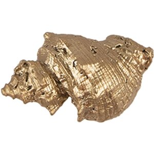 Clayre Eef Türknauf Muschel Goldfarbig 4x3x3 cm...