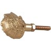Clayre Eef Дверная ручка Ракушка золотого цвета 4x3x3 см Ретро Винтаж Полирезин