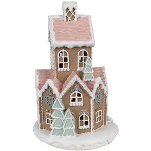 Clayre & Eef 6PR4308 Украшение дом со светодиодами Ø 14x22 см / 3xAAA