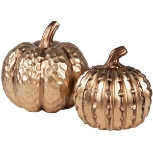 Clayre & Eef 6CE1800 Dekoration Kürbis Ø 14x14 cm