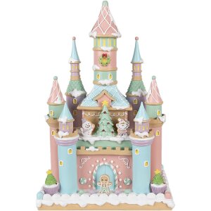 Clayre & Eef 6PR4262 Dekoration Schloss 27x18x42 cm